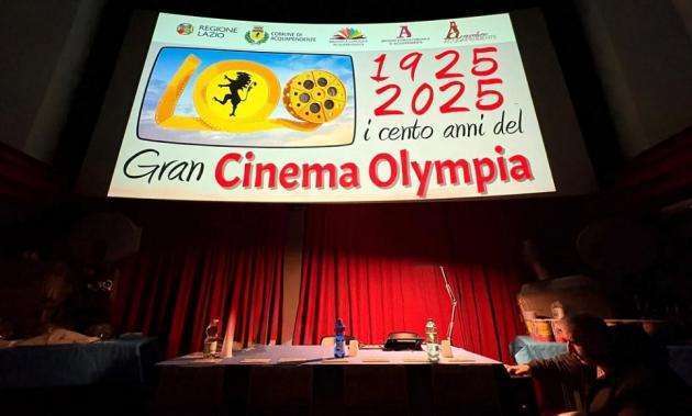 CINEMA OLYMPIA: 100 ANNI DI STORIA, IMMAGINI E COMUNITA’